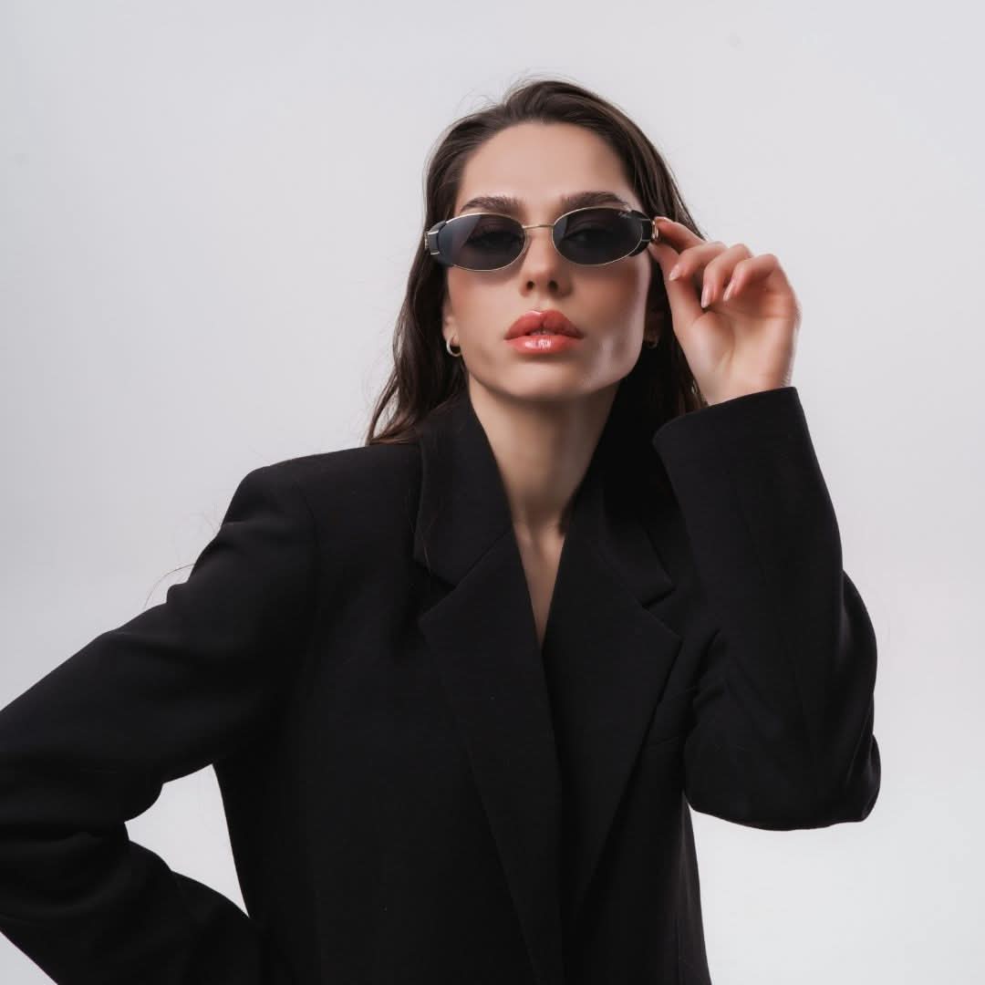 Преоценени Linnet Black Слънчеви очила